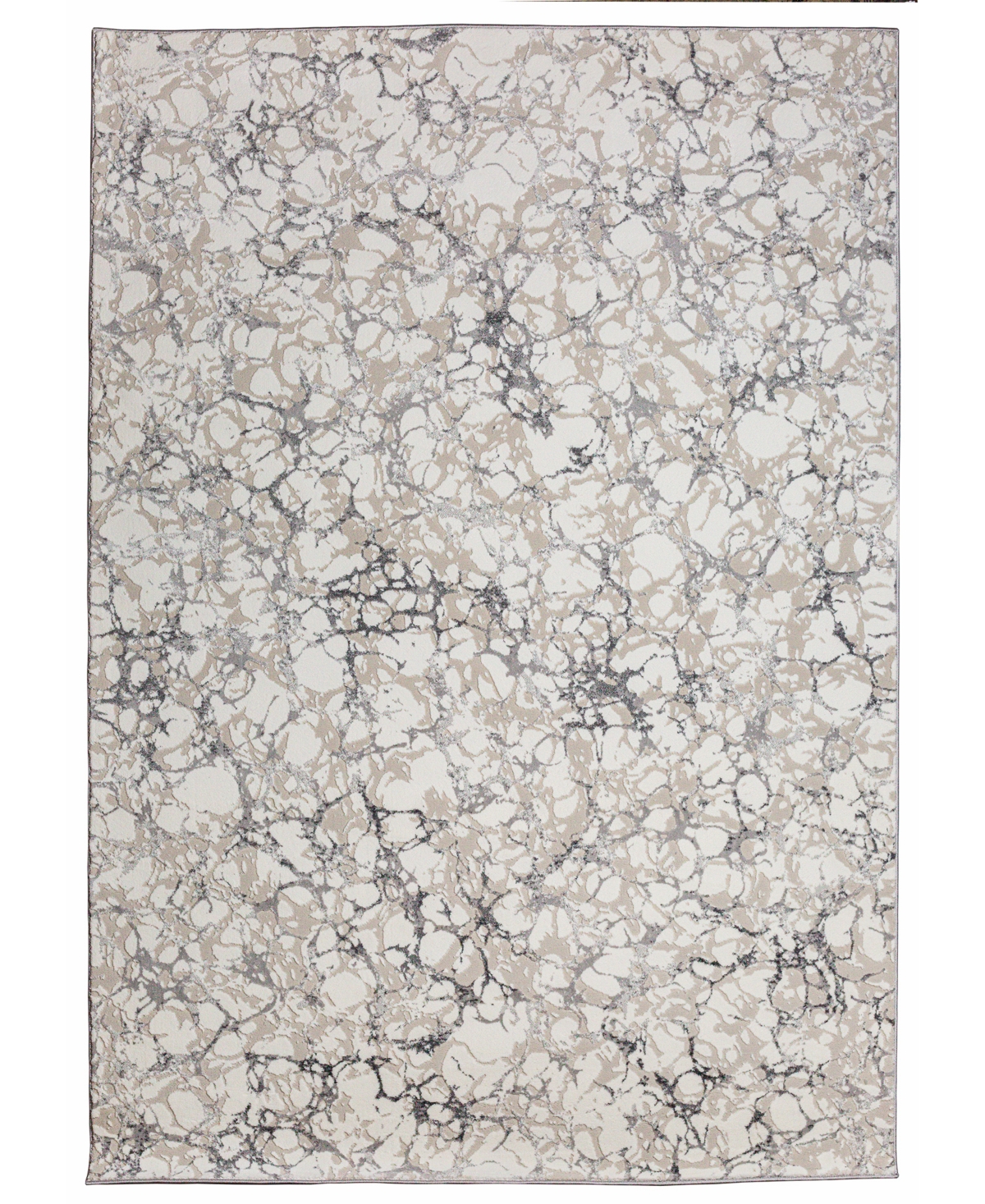 Km Home Teola 1240 7'10in x 10'6in Area Rug - Gray