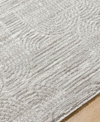 Masterpiece High-Low MPC-2310 6'7" x 6'7" Round Area Rug