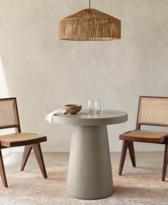 Masterpiece High-Low MPC-2318 7'10" x 7'10" Round Area Rug