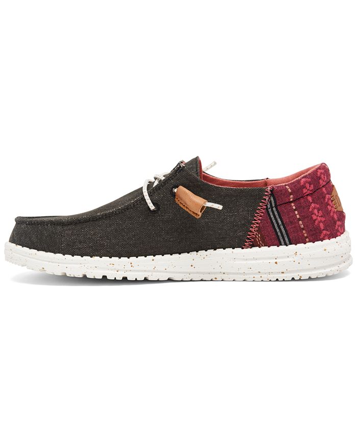 Hey Dude Wendy: Moccasin Donna Leggero In Tela, Suola Flessibile E Sistema EasyOn