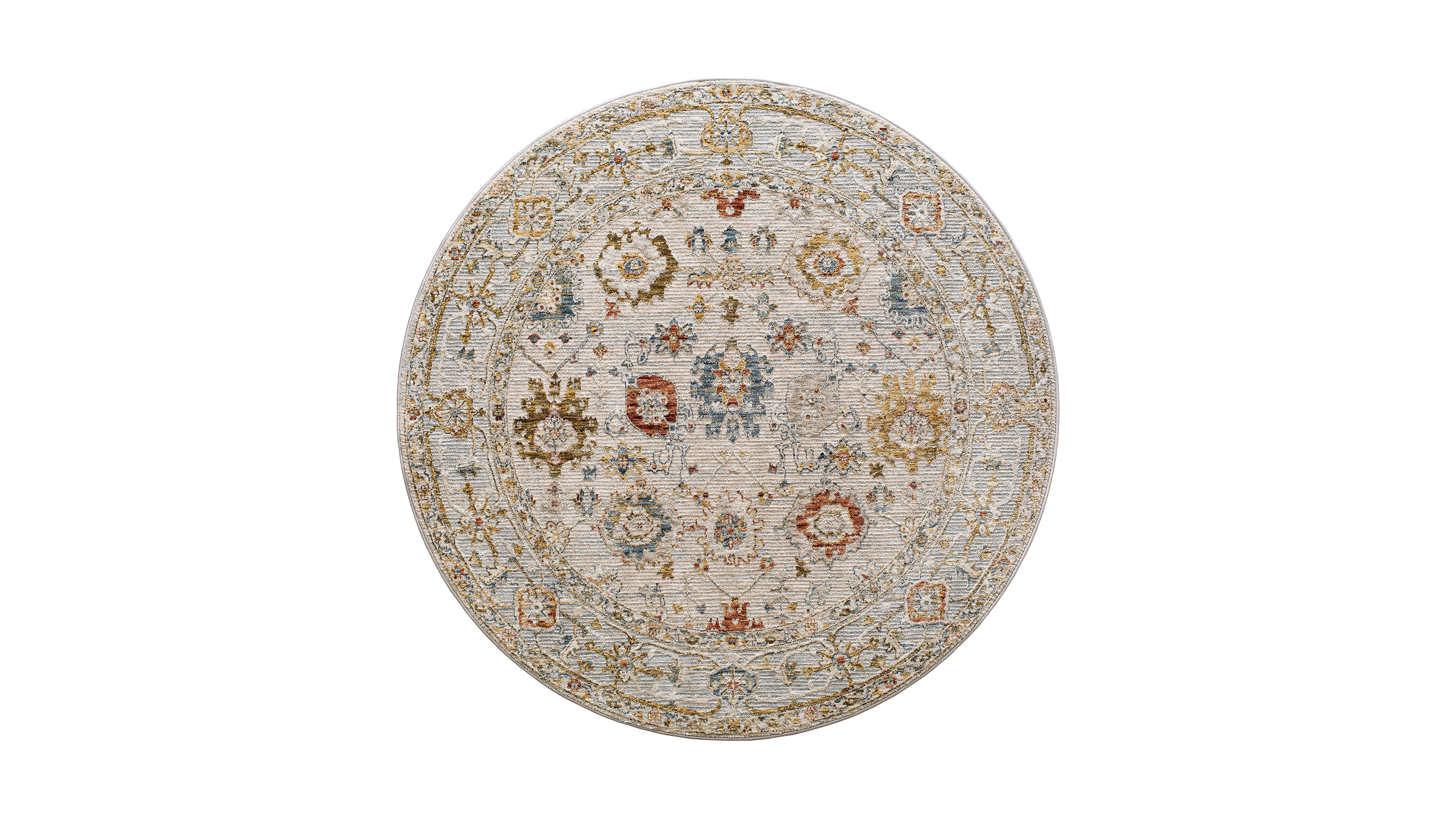 Surya Reina Ren-2309 6'7" x 6'7" Round Area Rug
