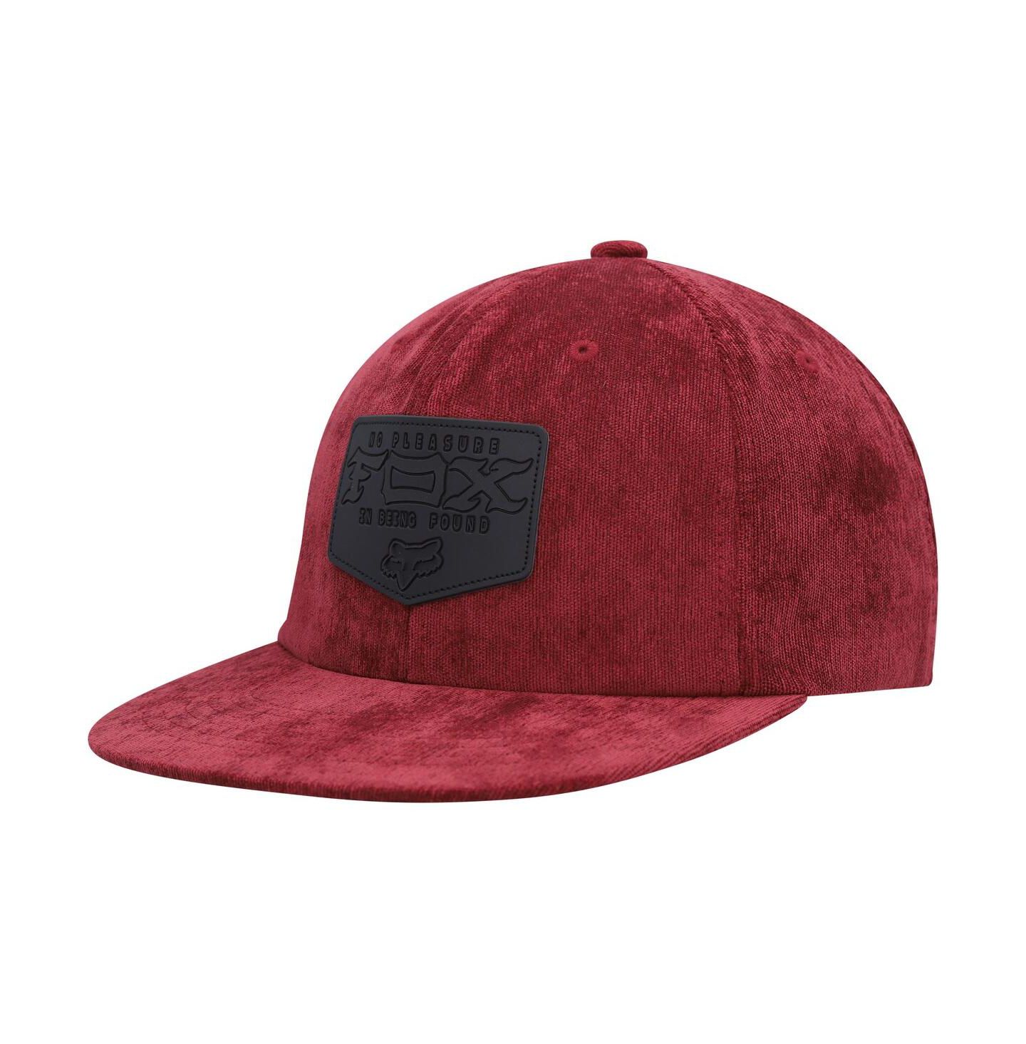 Мужская кепка Fox Maroon Fixated Snapback Hat — фото 1