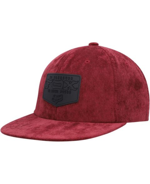 Мужская кепка Fox Maroon Fixated Snapback Hat