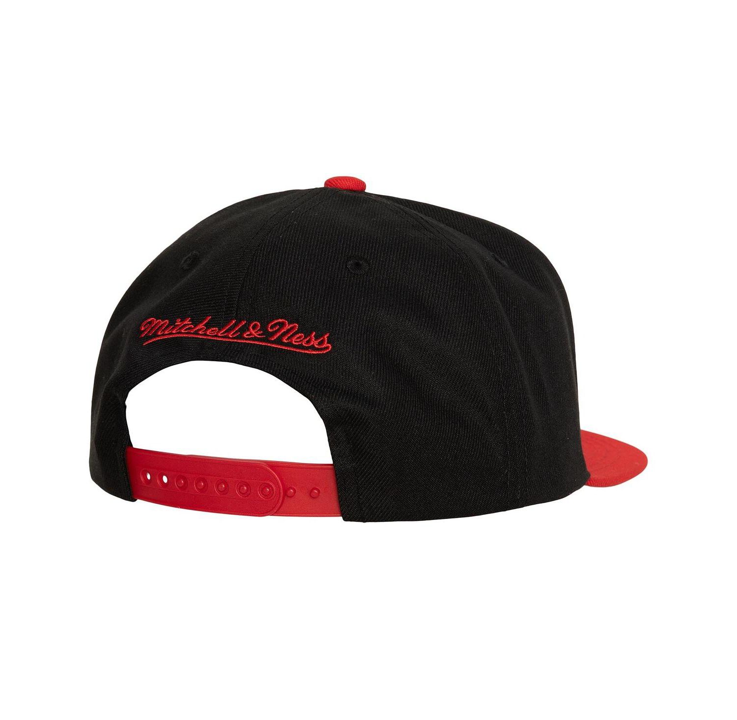 Men's Black Detroit Red Wings Core Team Ground 2.0 Snapback Hat