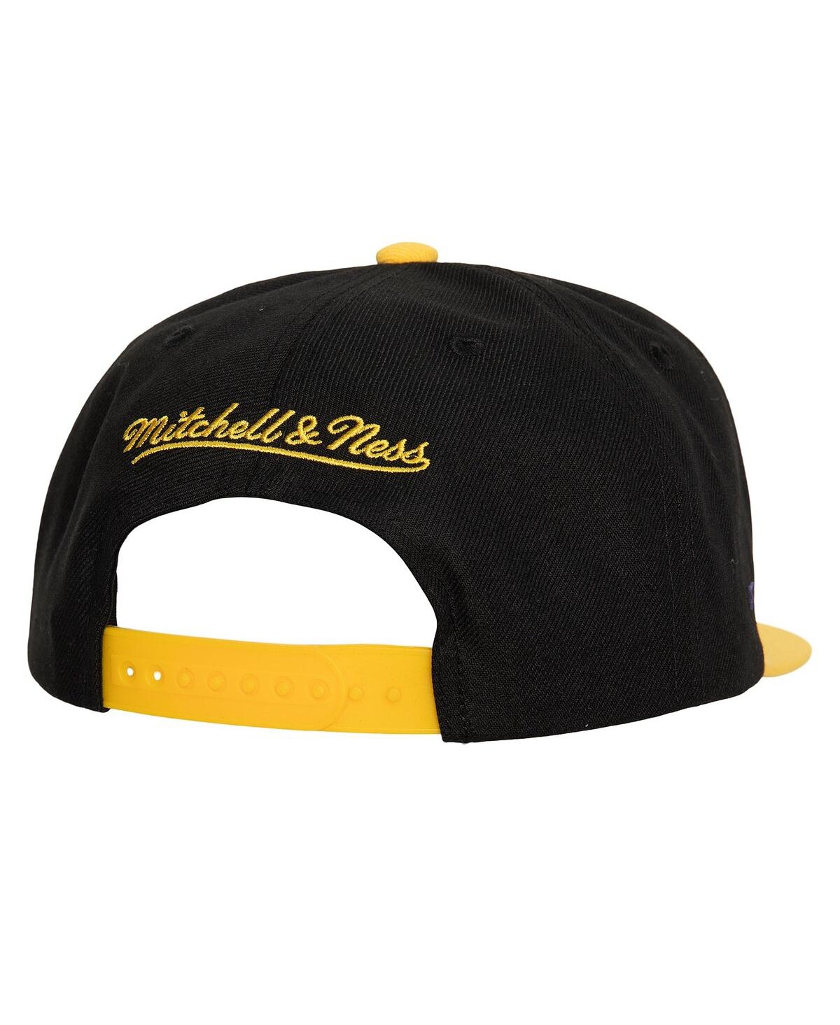 Mitchell & Ness Men's  Black Pittsburgh Penguins Core Team Ground 2.0 Snapback Hat In Black