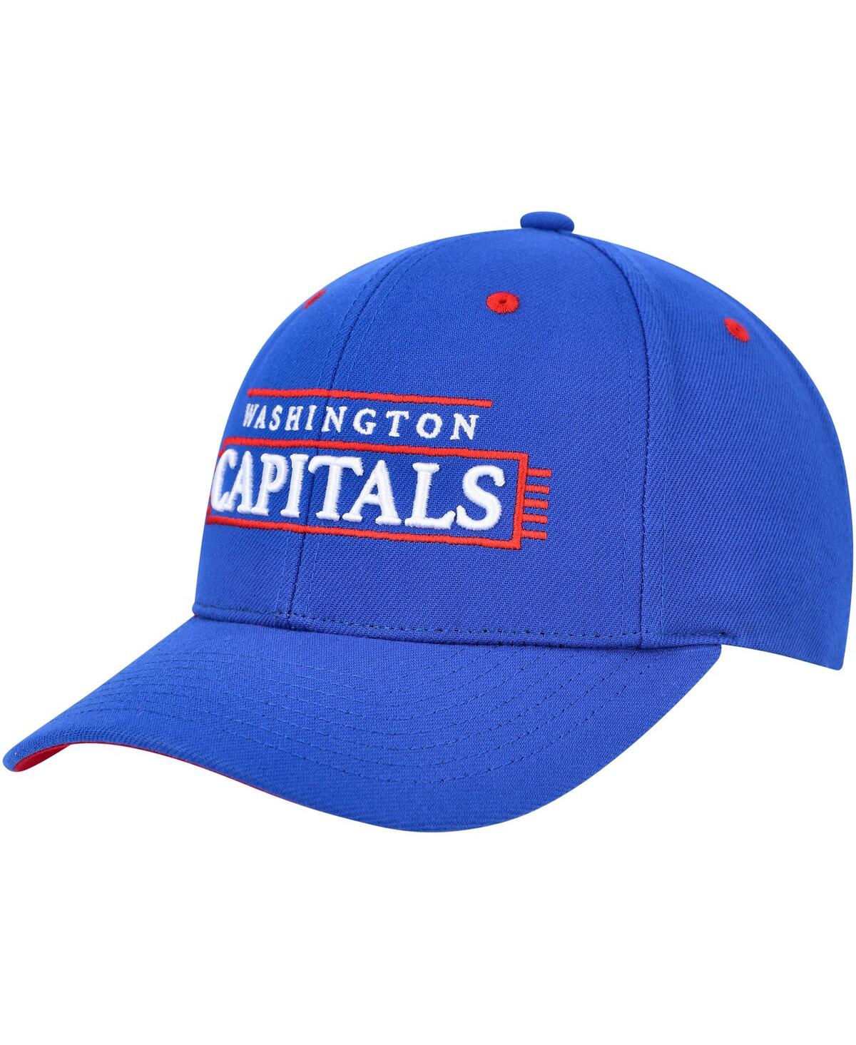 Shop Mitchell & Ness Men's  Blue Washington Capitals Lofi Pro Snapback Hat