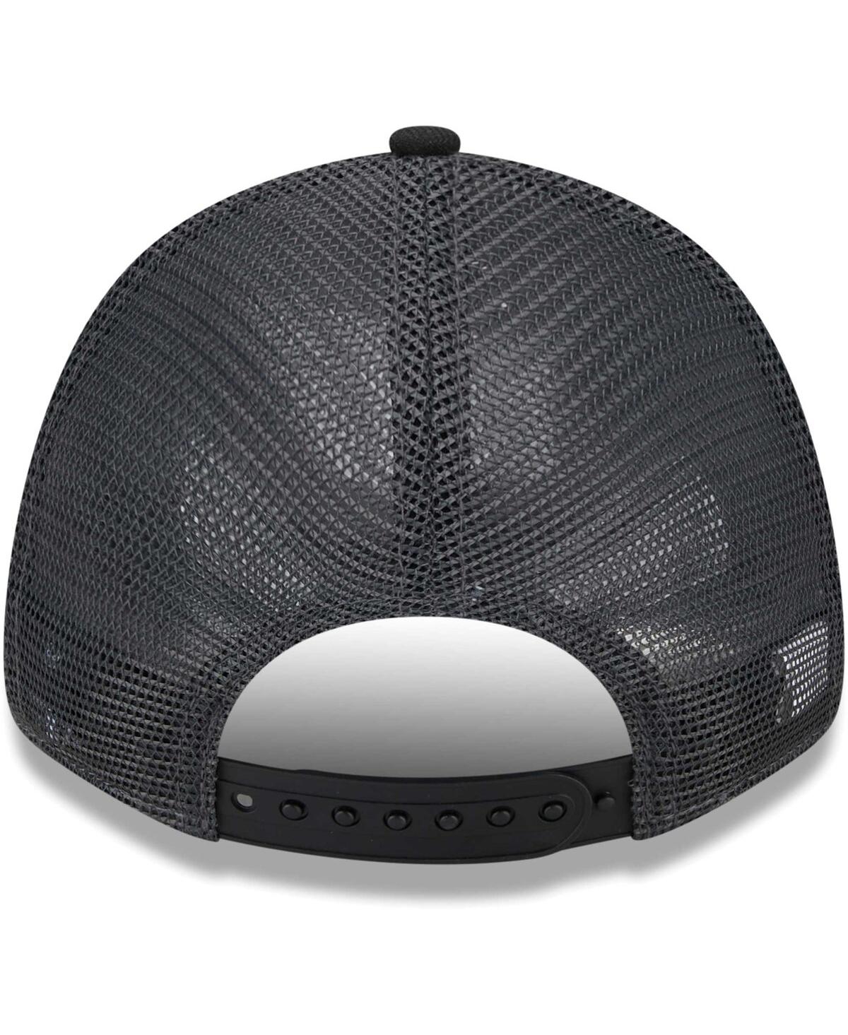 Big Boys and Girls New EraLas Vegas Raiders Reflect 9FORTY Adjustable Hat - Graphite