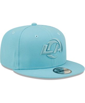 Men's Aqua Los Angeles Rams Color Pack 9FIFTY Snapback Hat