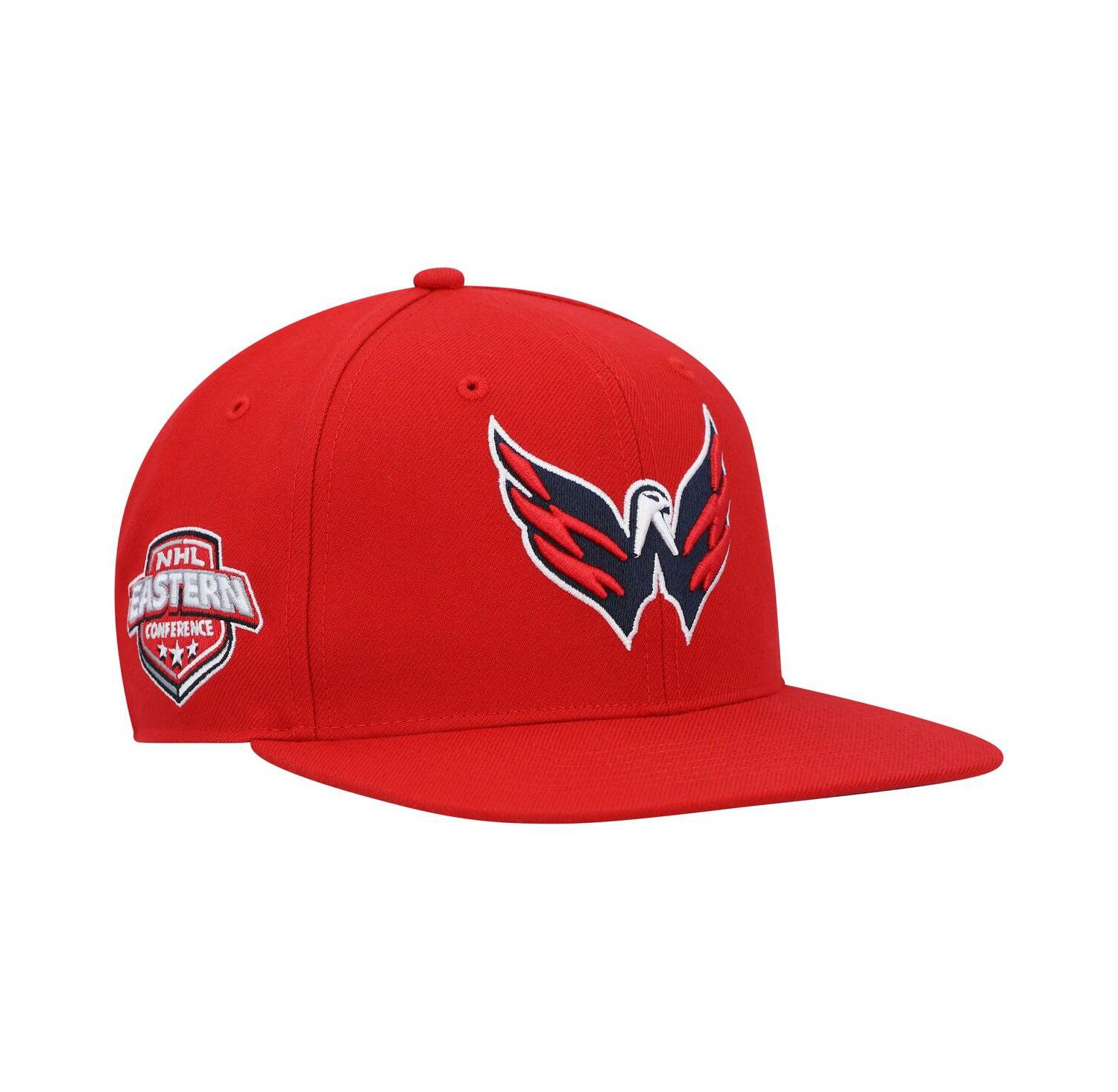 Men's Red Washington Capitals Sure Shot Captain Snapback Hat