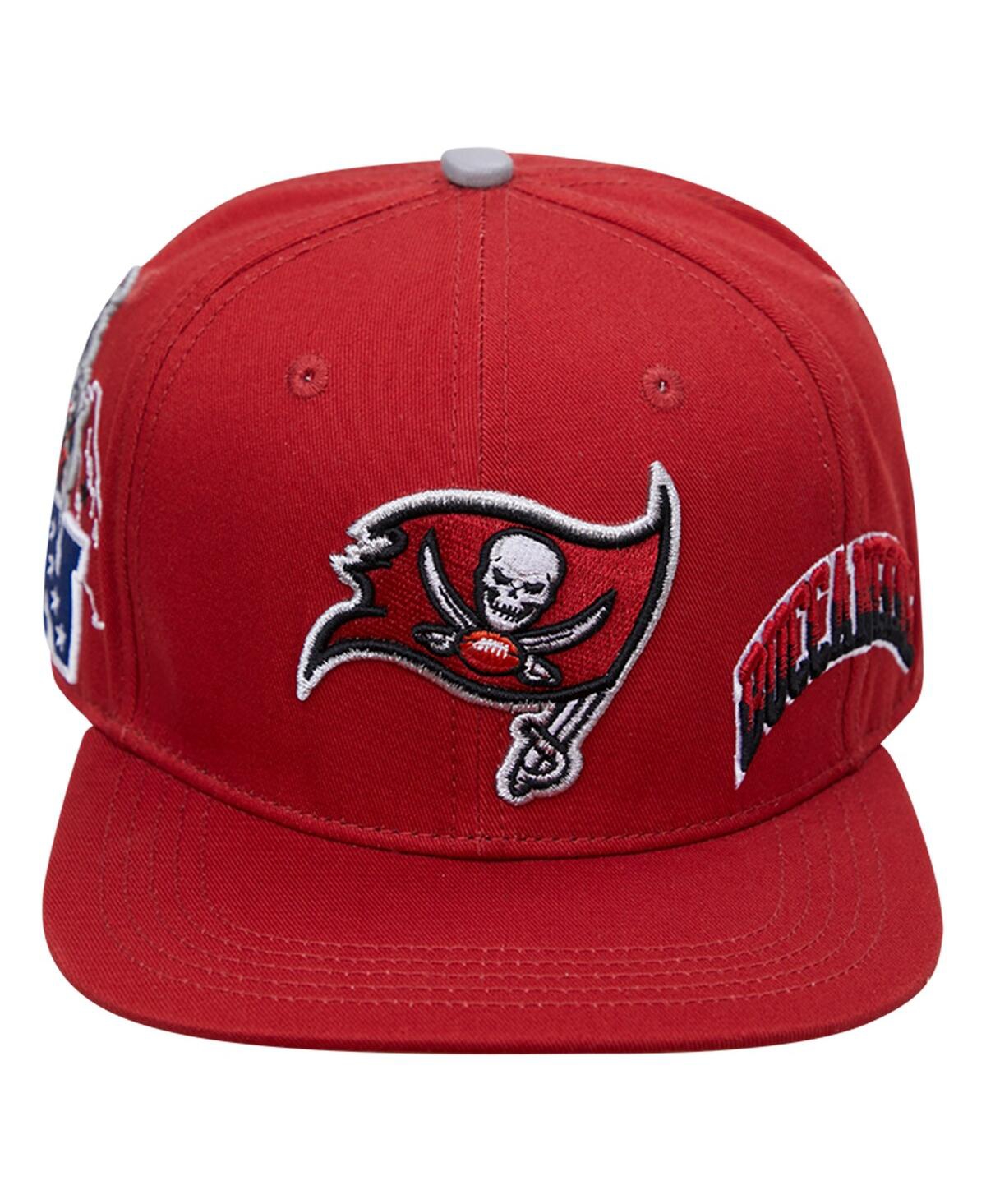 PRO STANDARD MEN'S PRO STANDARD RED TAMPA BAY BUCCANEERS HOMETOWN SNAPBACK HAT 