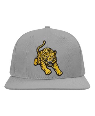 Men's Gray Tuskegee Golden Tigers Evergreen Mascot Snapback Hat