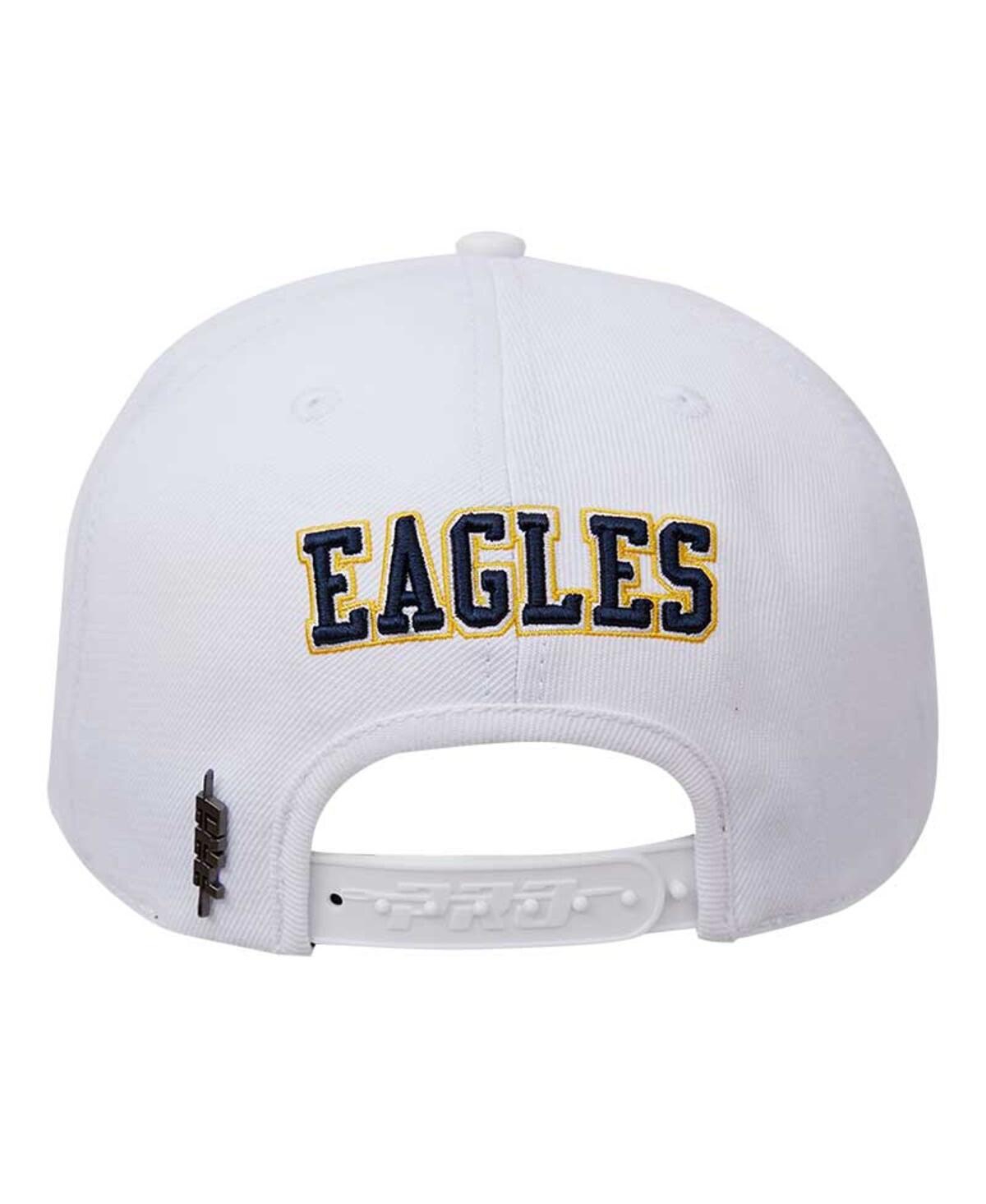 Shop Pro Standard Men's  White Coppin State Eagles Primary Logo Evergreen Wool Snapback Hat