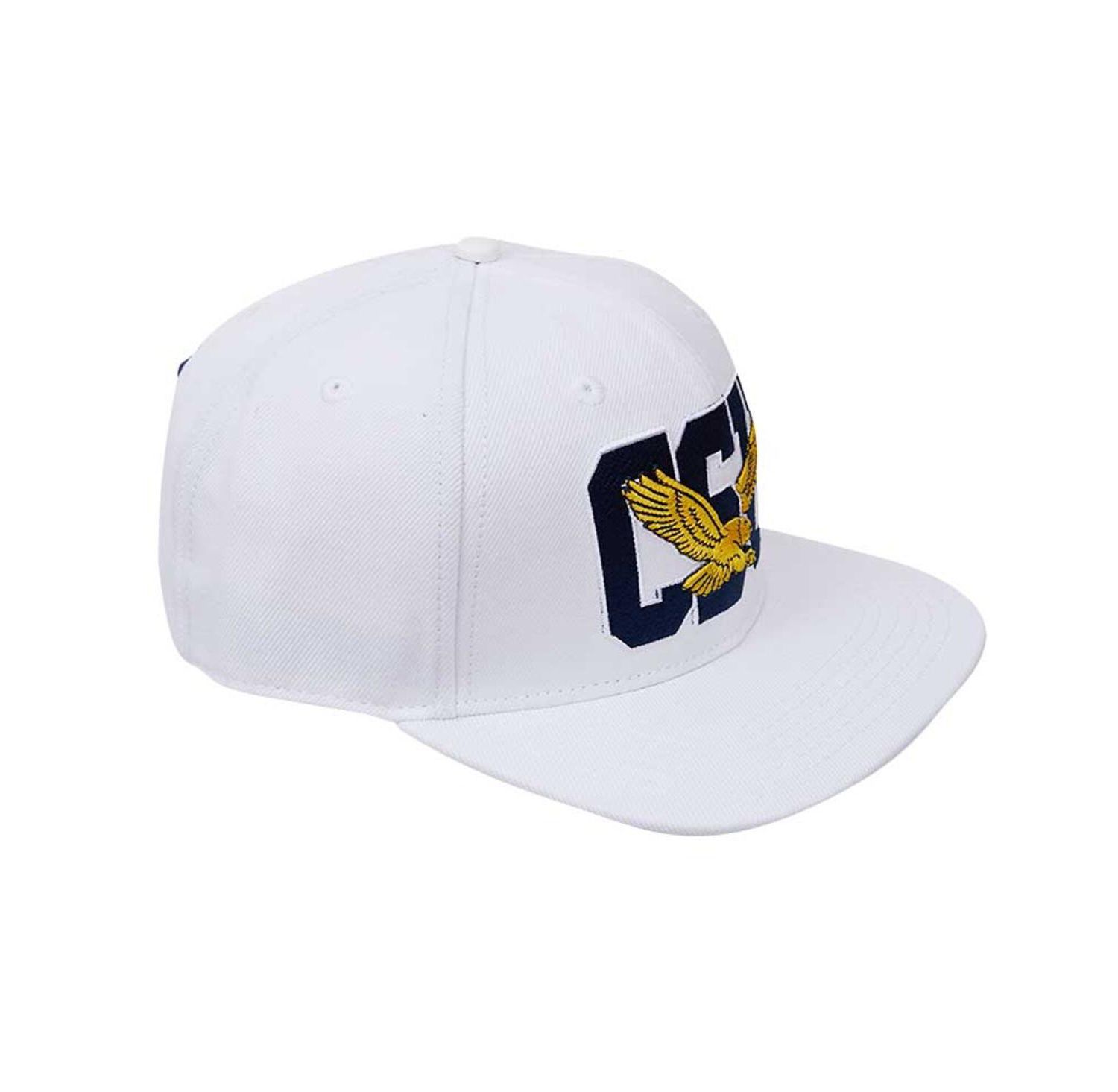 Men's White Coppin State Eagles Evergreen Wool Snapback Hat