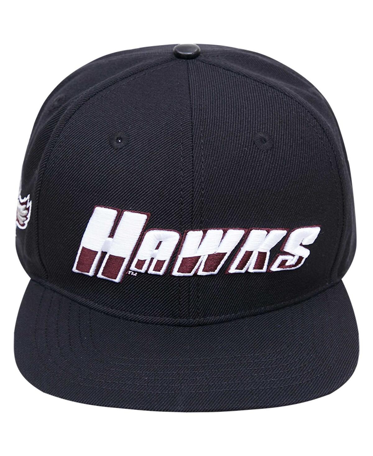 Shop Pro Standard Men's  Black Maryland Eastern Shore Hawks Arch Over Logo Evergreen Snapback Hat