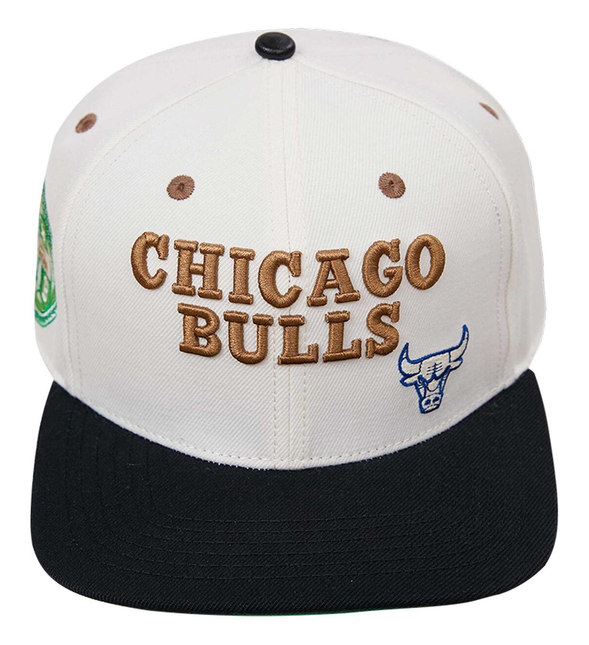 Shop Pro Standard Men's Cream, Black Chicago Bulls Album Cover Snapback Hat In Cream,black