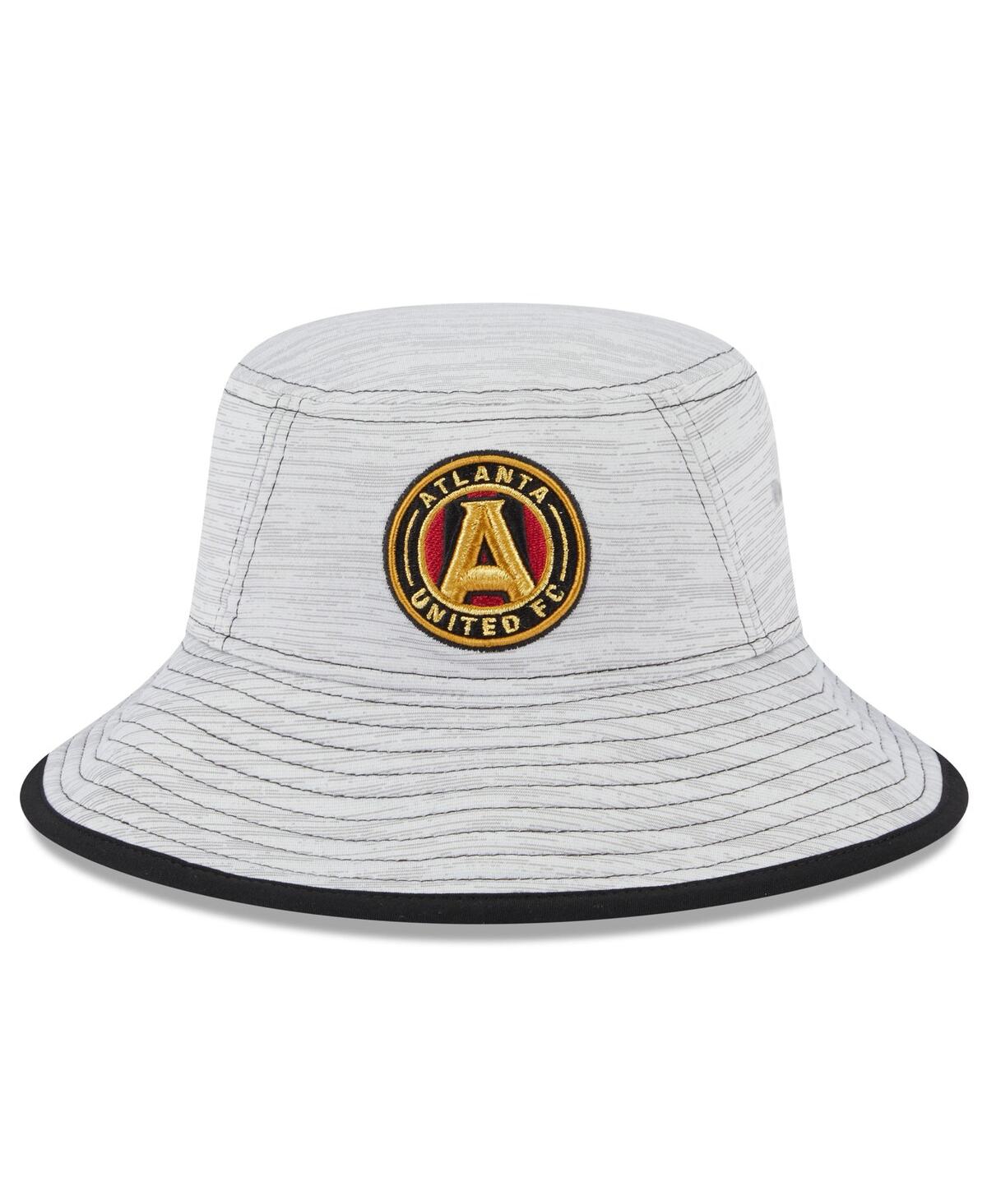 Shop New Era Men's  Gray Atlanta United Fc Game Bucket Hat