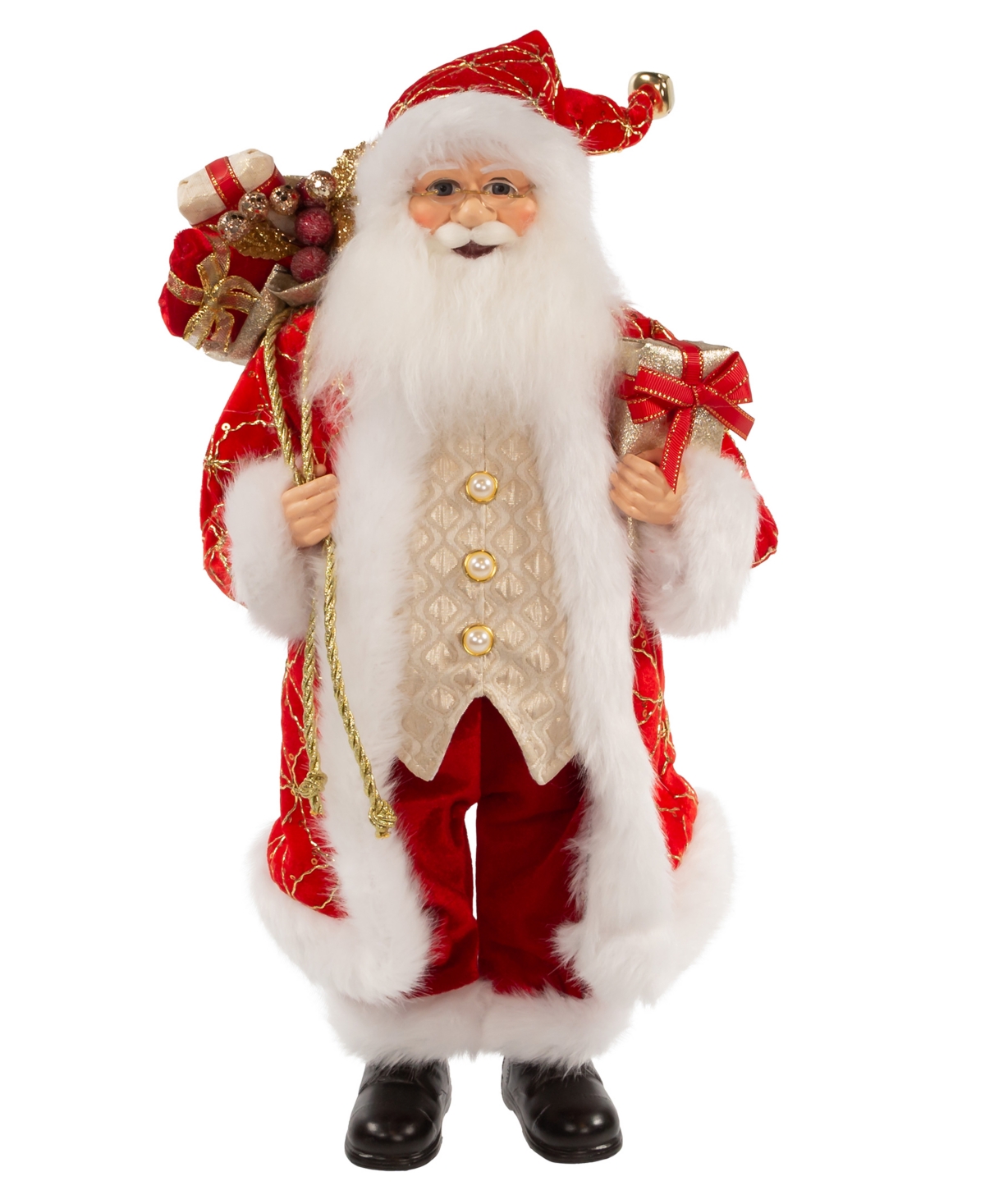 Kurt Adler Kringle Klaus Santa with Gifts