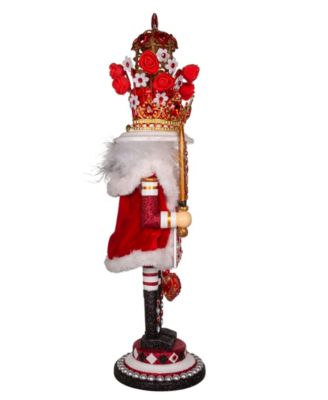 Kurt Adler 18 Hollywood Nutcrackers King Of Hearts | Christmas Decor World