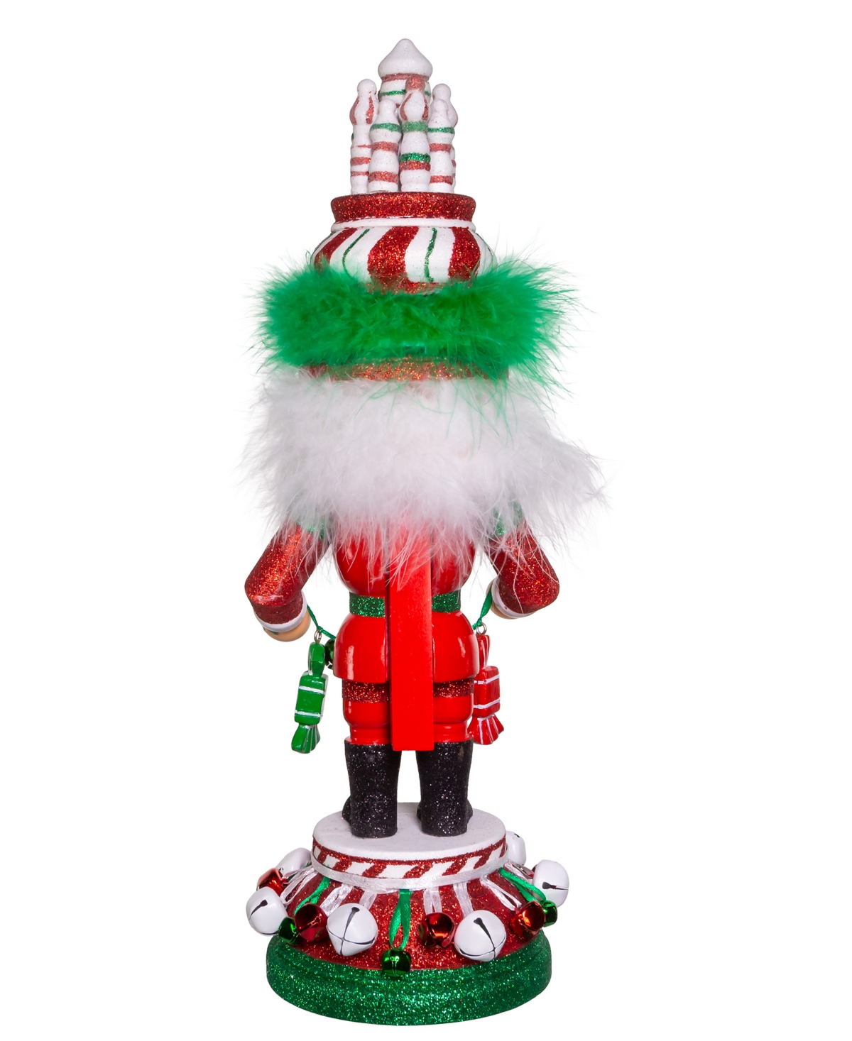 Kurt S. Adler Hollywood™ Nutcracker Collection 12-Inch Snowman Hat Red And Green Nutcracker
