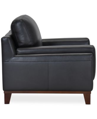 Jeddo 41" Leather Chair, Created for Macy's