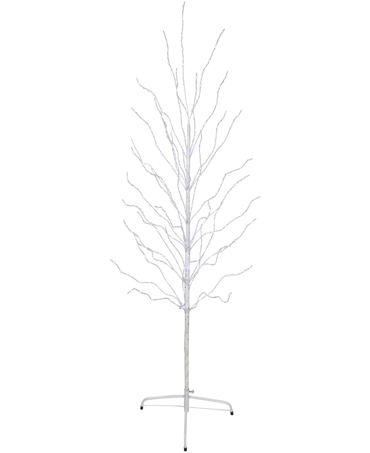 Northlight 5' Light Emitting Diode (led) Lighted Birch Christmas Twig Tree Cool Lights In White