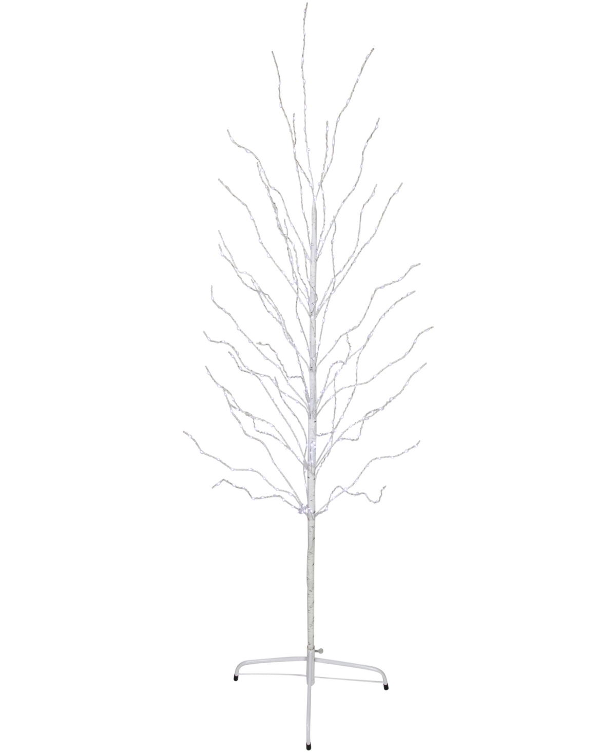 Shop Northlight 5' Light Emitting Diode (led) Lighted Birch Christmas Twig Tree Cool Lights In White