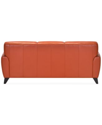 Myia 85" Leather Sofa