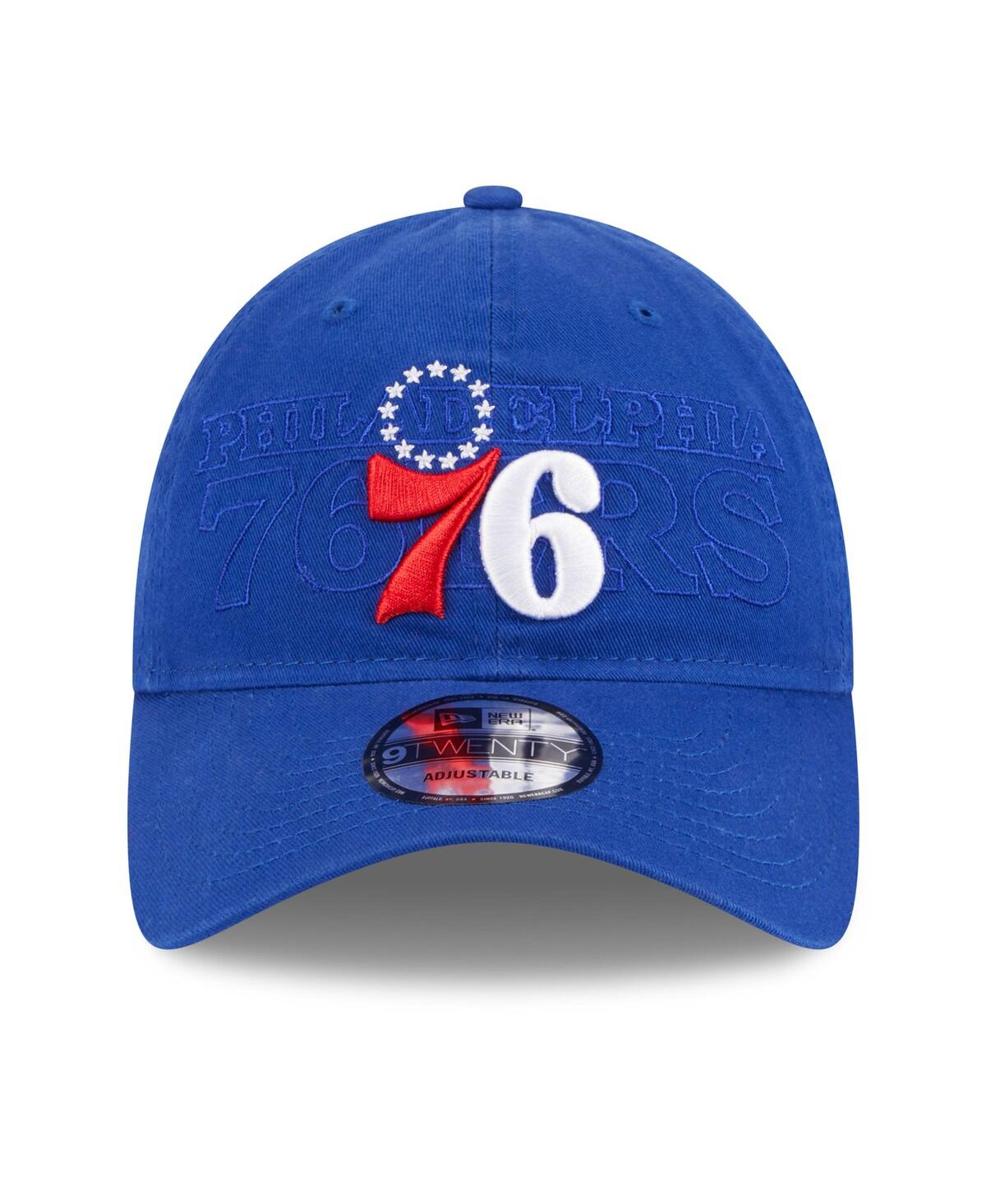Men's New EraPhiladelphia 76ers 2023 Nba Draft 9TWENTY Adjustable Hat - Royal