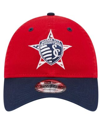 Men's Red Sporting Kansas City Americana 9TWENTY Adjustable Hat