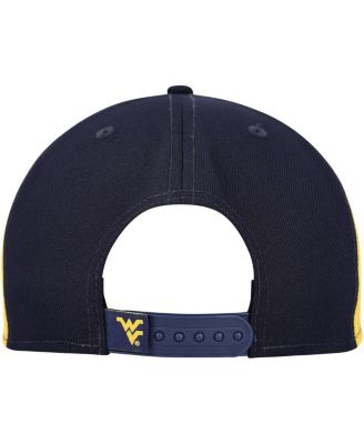 Men's Navy West Virginia Mountaineers Outright 9FIFTY Snapback Hat