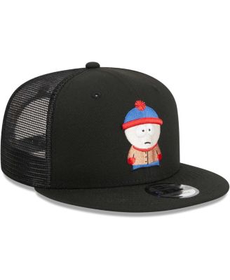 Men's Black South Park Stan Trucker 9FIFTY Snapback Hat