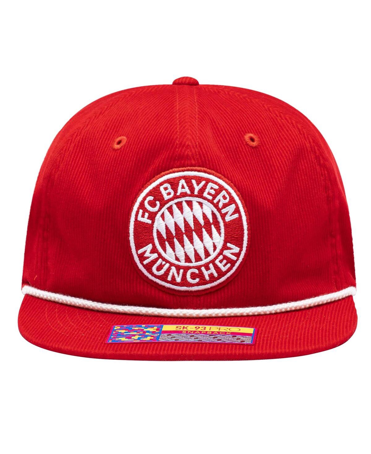 Shop Fan Ink Men's Red Bayern Munich Snow Beach Adjustable Hat