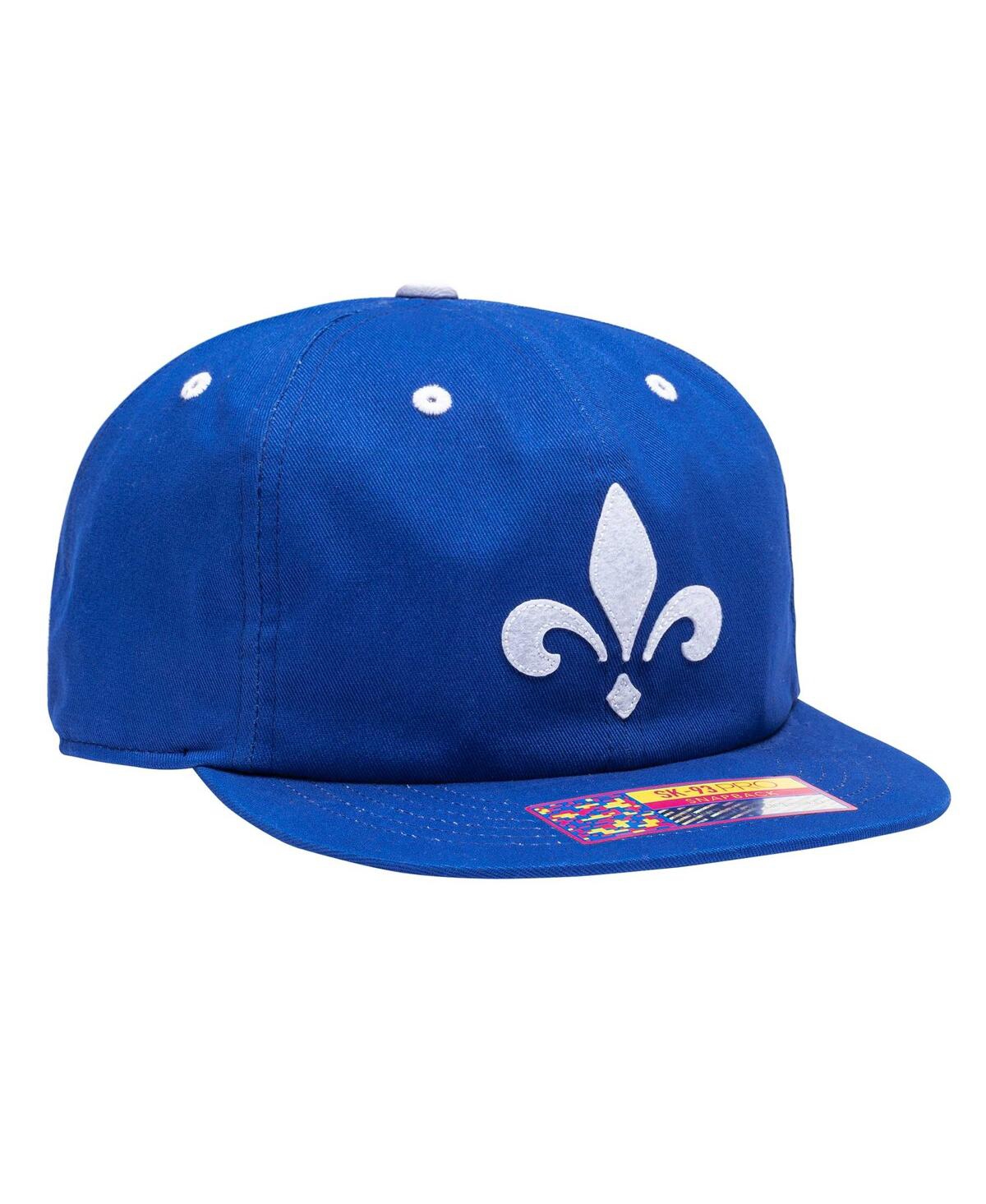Shop Fan Ink Men's  Blue Paris Saint-germain Bankroll Snapback Hat