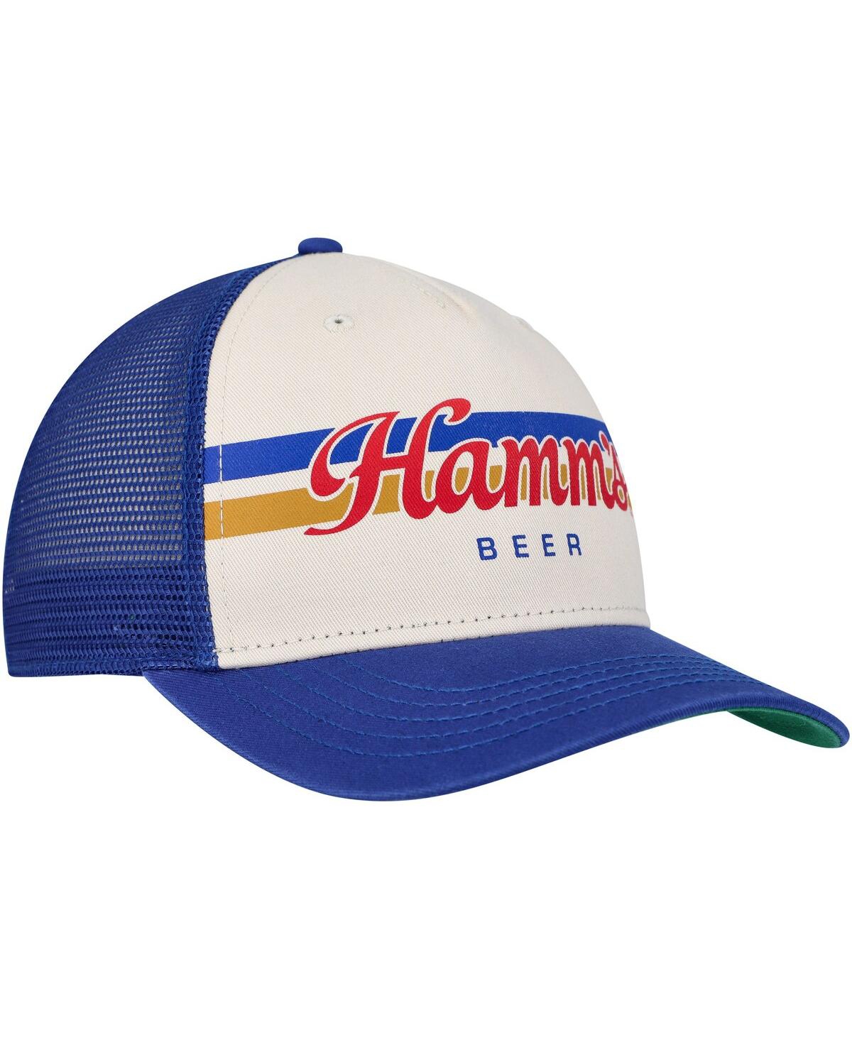 AMERICAN NEEDLE MEN'S AMERICAN NEEDLE CREAM, ROYAL HAMMS SINCLAIR SNAPBACK HAT 