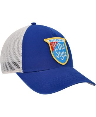Men's Royal, Cream Old Style Valin Trucker Snapback Hat
