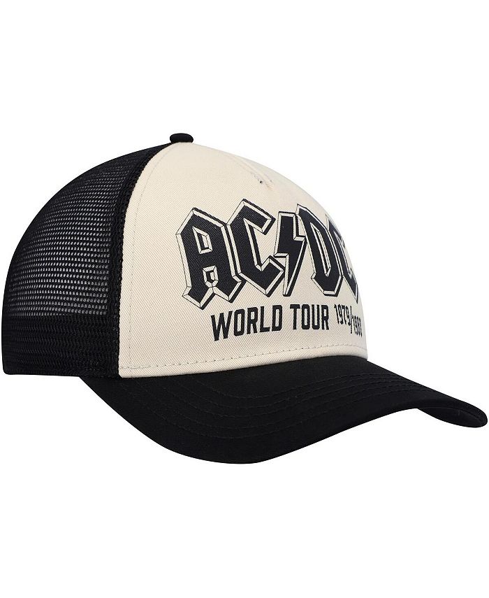 American Needle Men's Cream, Black AC/DC Sinclair Snapback Hat - Macy's