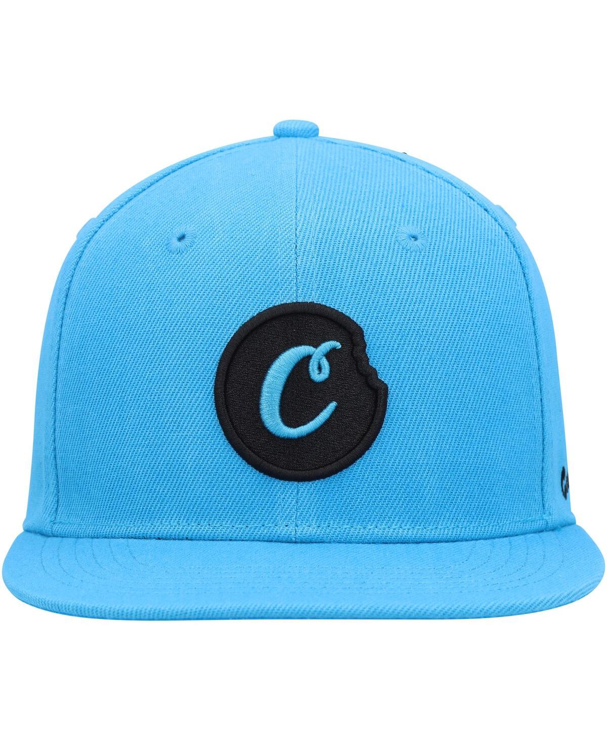 Shop Cookies Men's  Blue C-bite Snapback Hat