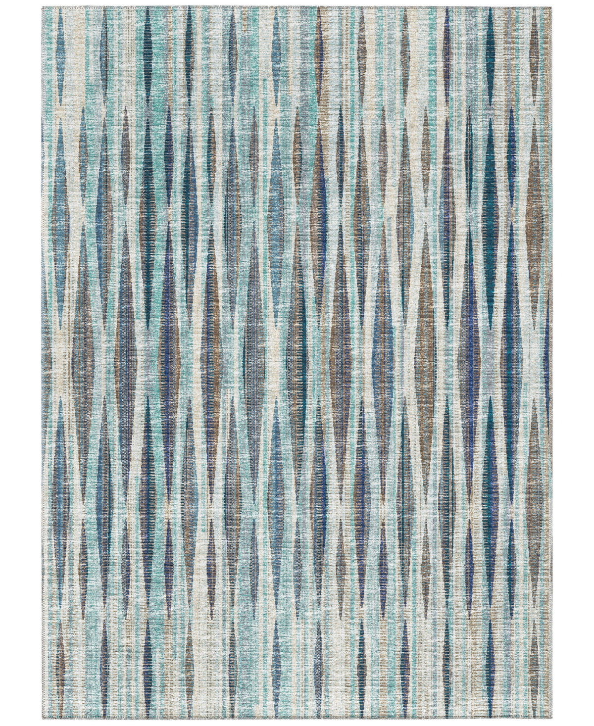 Addison Waverly Outdoor Washable AWA31 9' x 12' Area Rug - Ocean