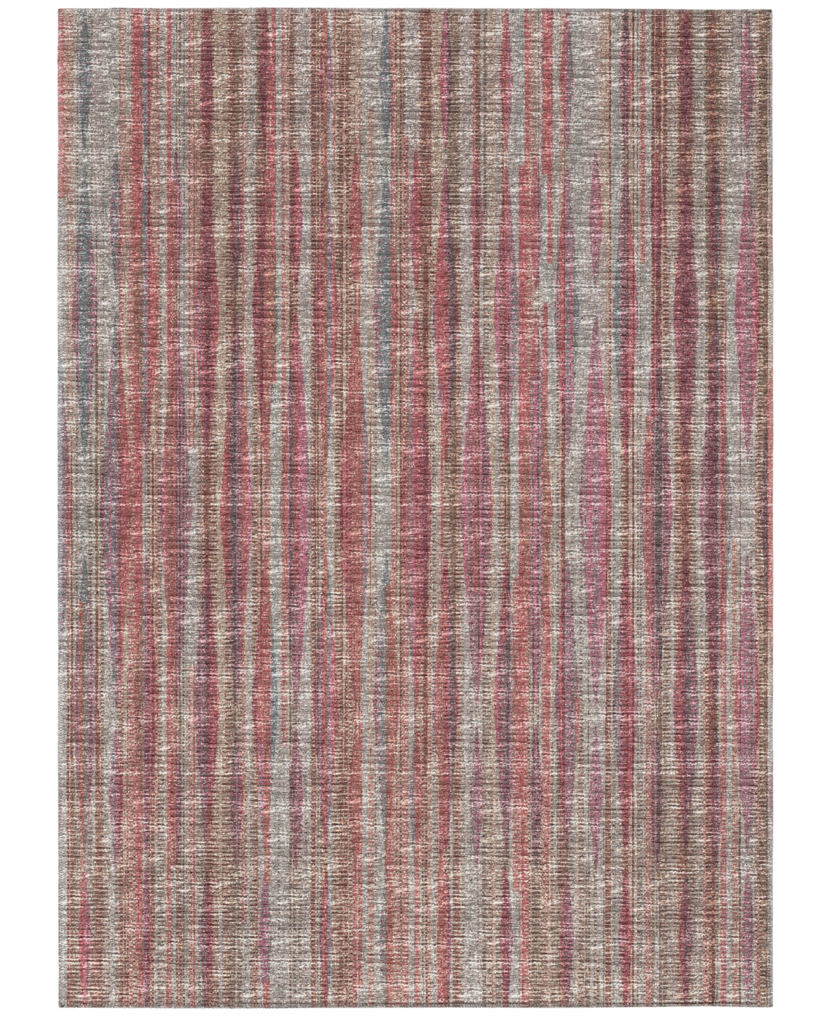 Addison Waverly Outdoor Washable AWA31 9' x 12' Area Rug - Burgundy
