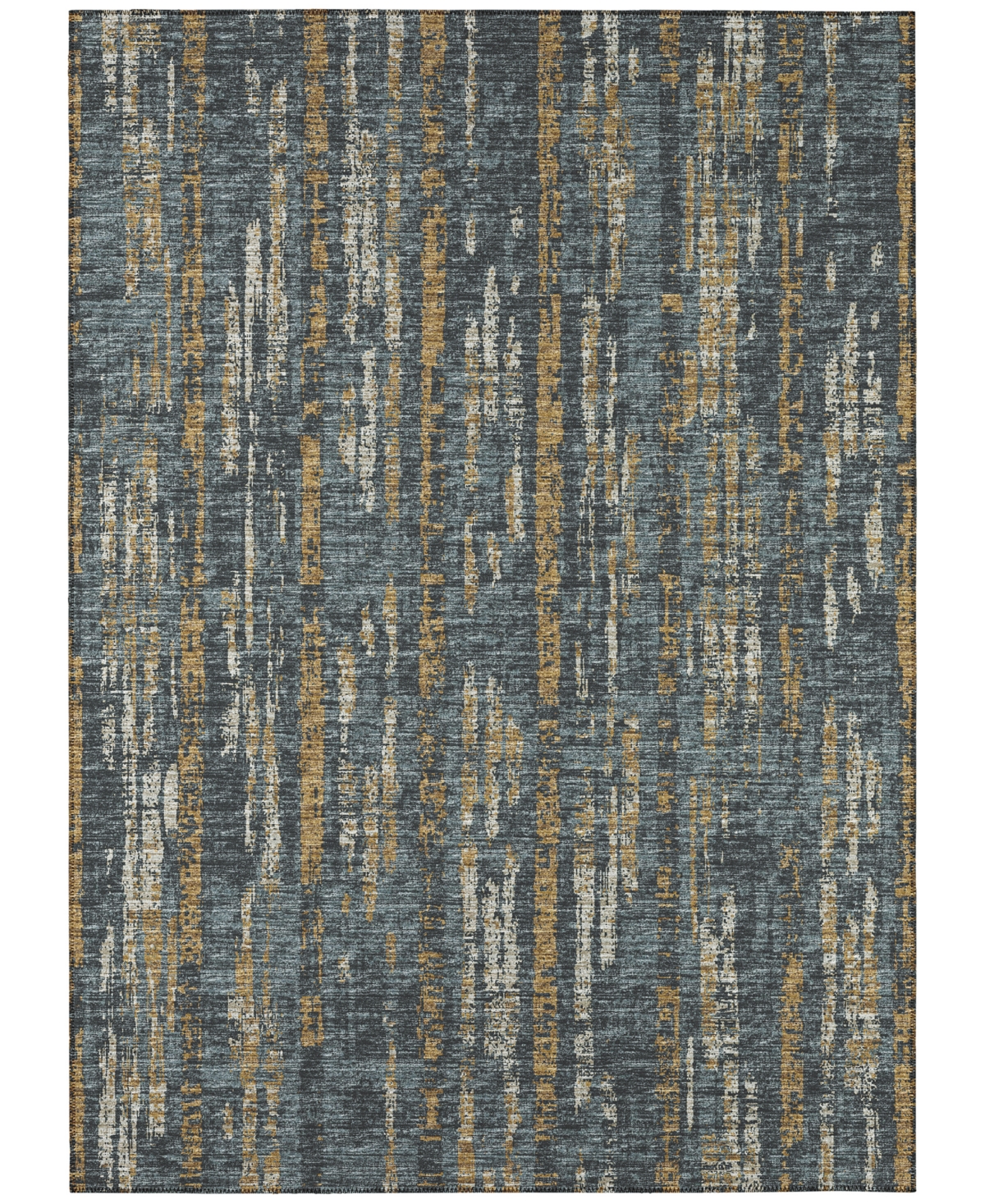 Addison Rylee Outdoor Washable ARY36 9' x 12' Area Rug - Slate