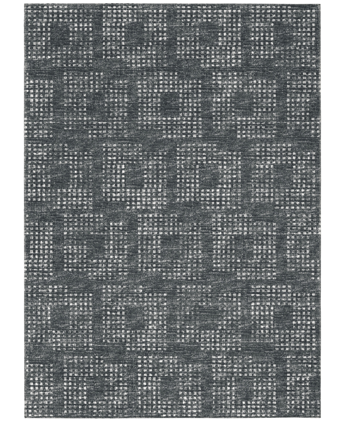 Addison Eleanor Outdoor Washable AER31 10' x 14' Area Rug - Black