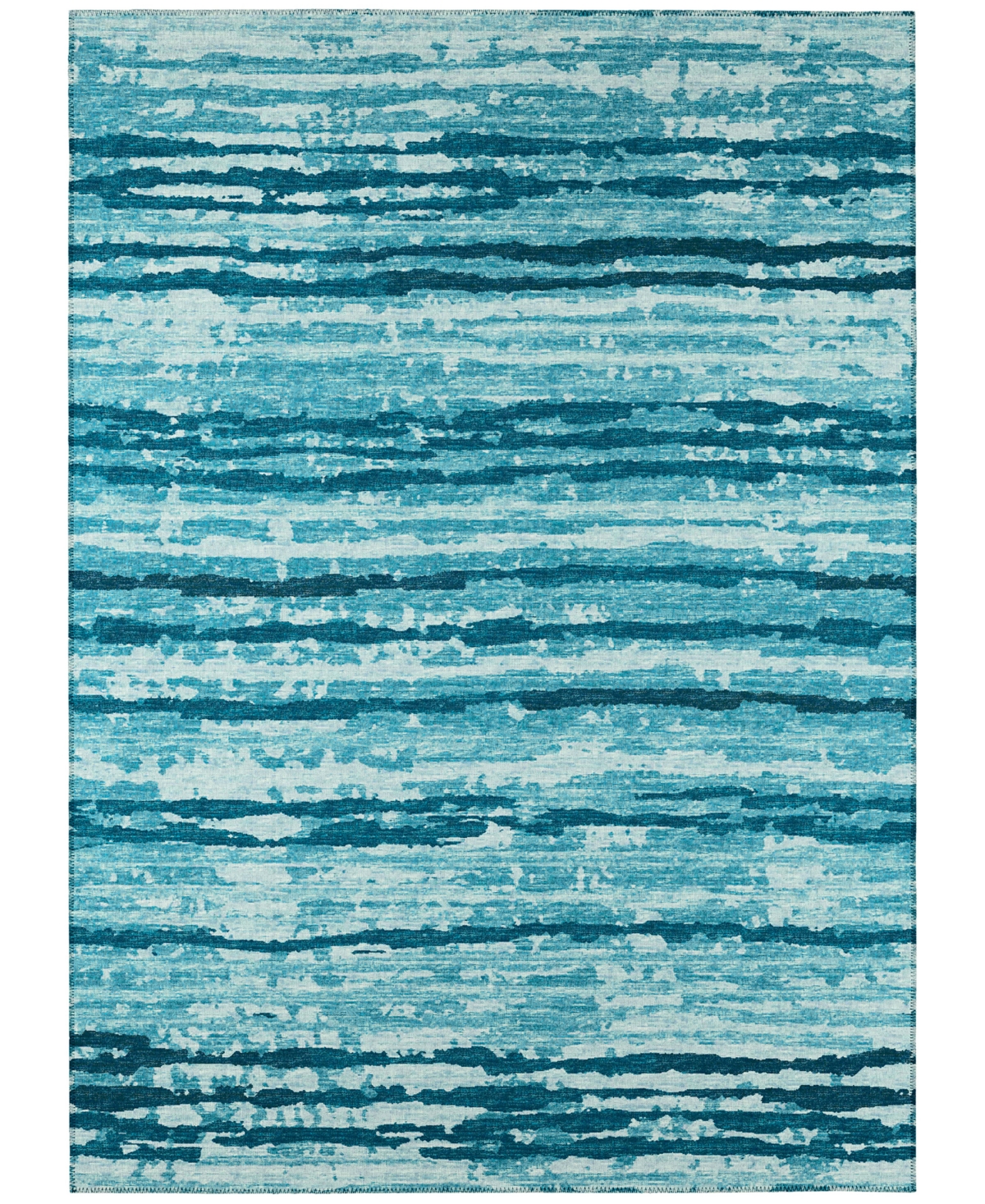 Addison Bravado Outdoor Washable ABV34 10' x 14' Area Rug - Blue
