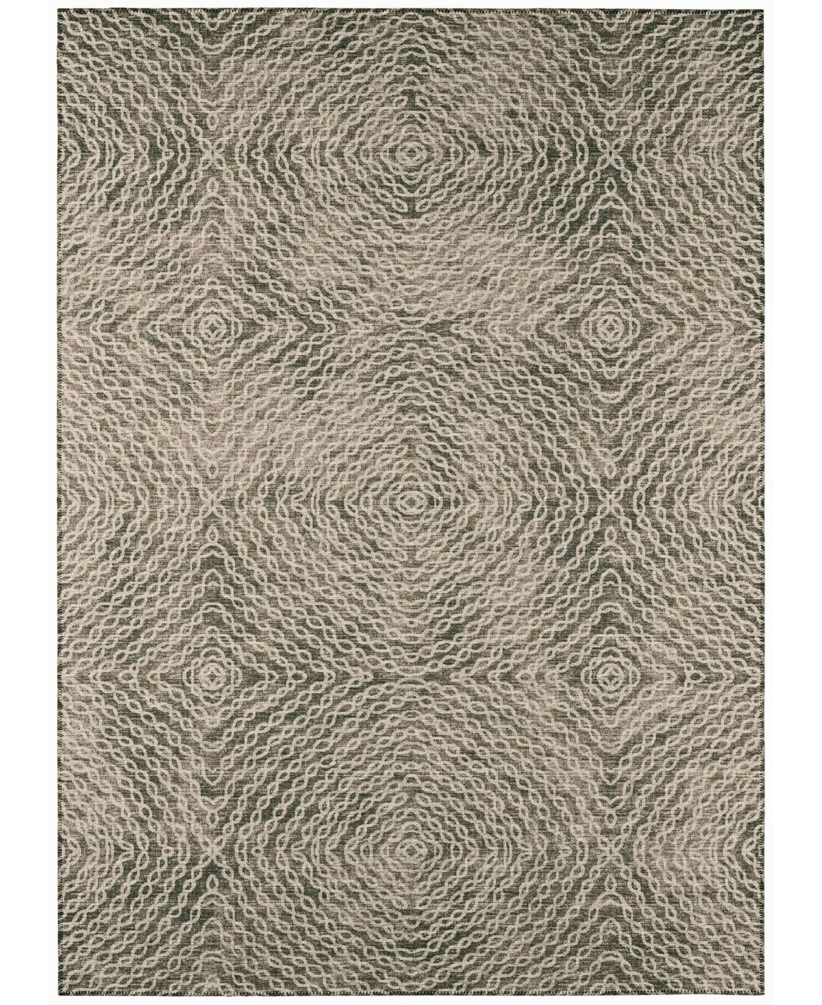 Addison Bravado Outdoor Washable ABV33 9' x 12' Area Rug - Mocha