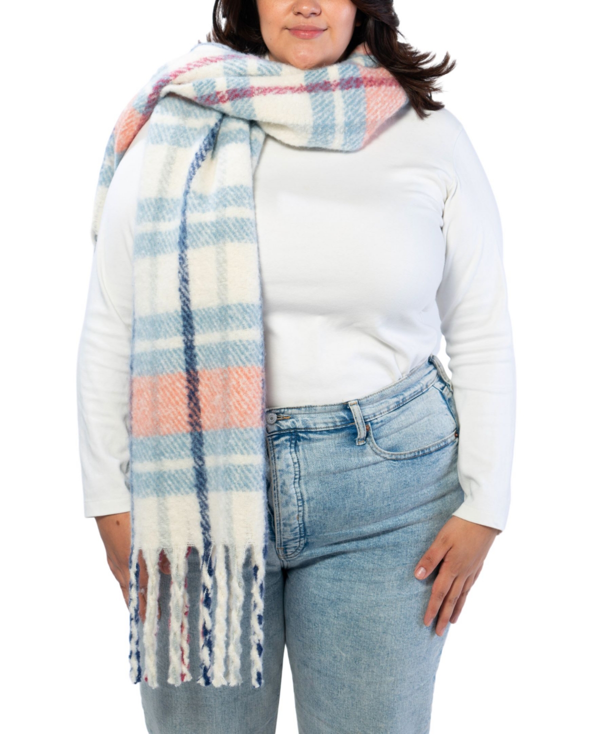 Plaid Scarf - Green
