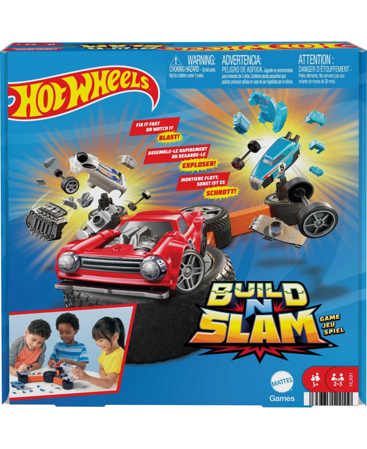 Shop Hot Wheels Build 'n Slam Game In No Color