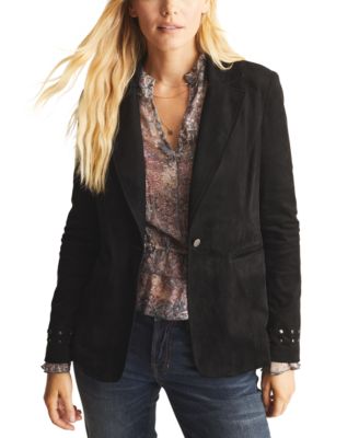 Frye - Women's Faux-Suede Blazer