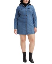 Plus Size Denim Dresses Macy s