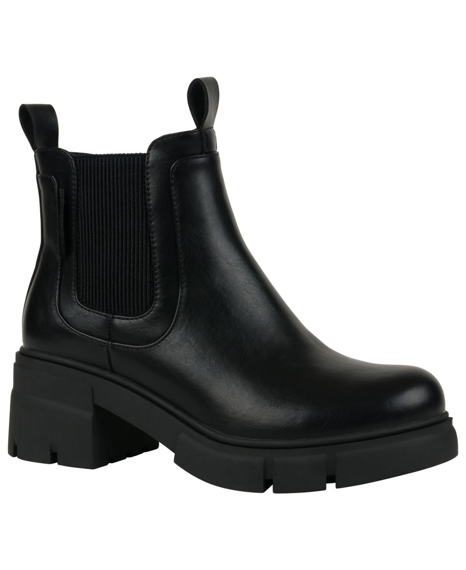 Women's William Pull Tab Lug Sole Chelsea Booties