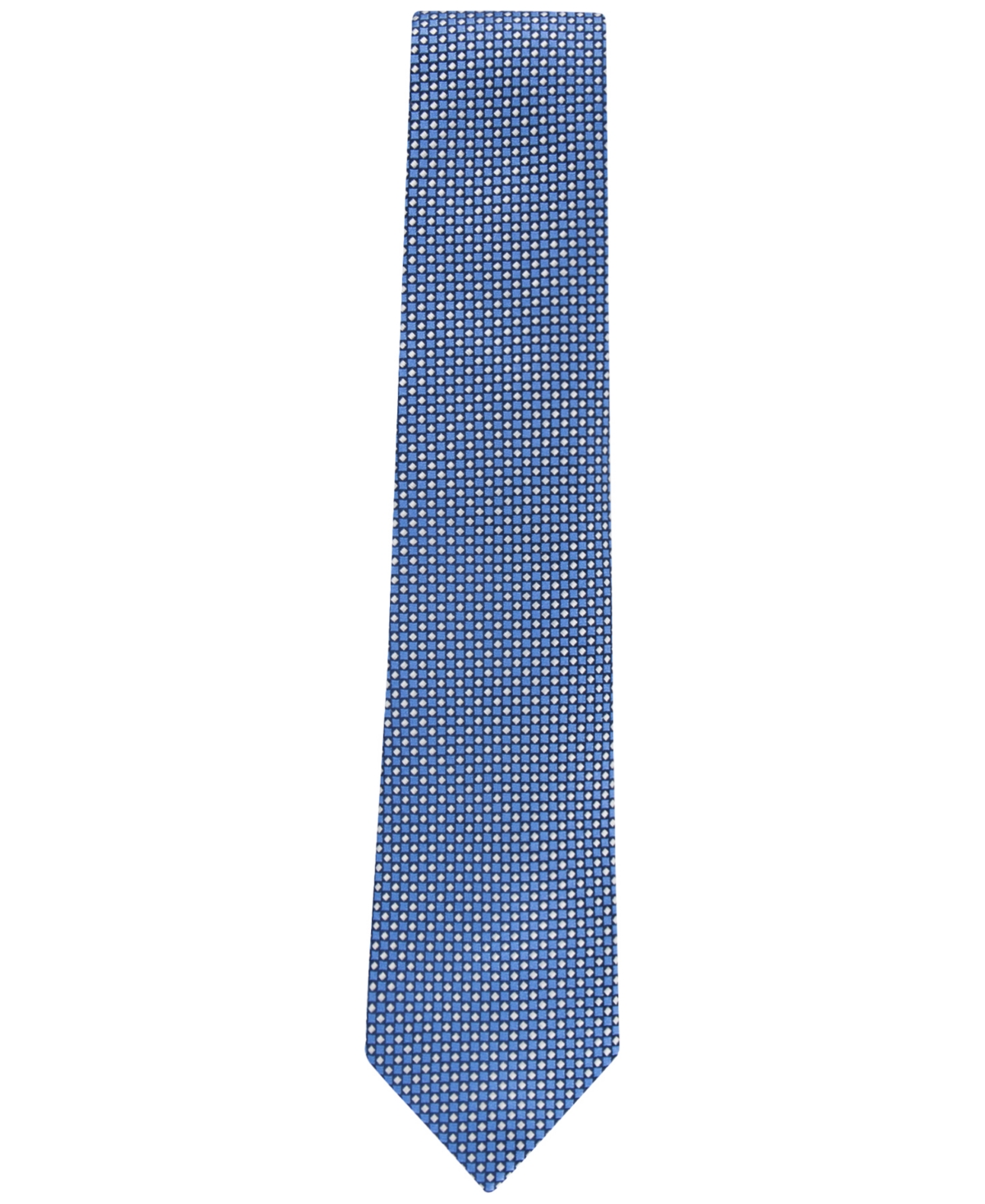 Tommy Hilfiger Men's Micro-Square Neat Tie -blue