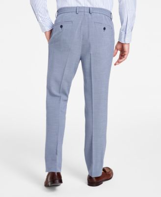 Men's Slim-Fit Mini-Houndstooth Suit
